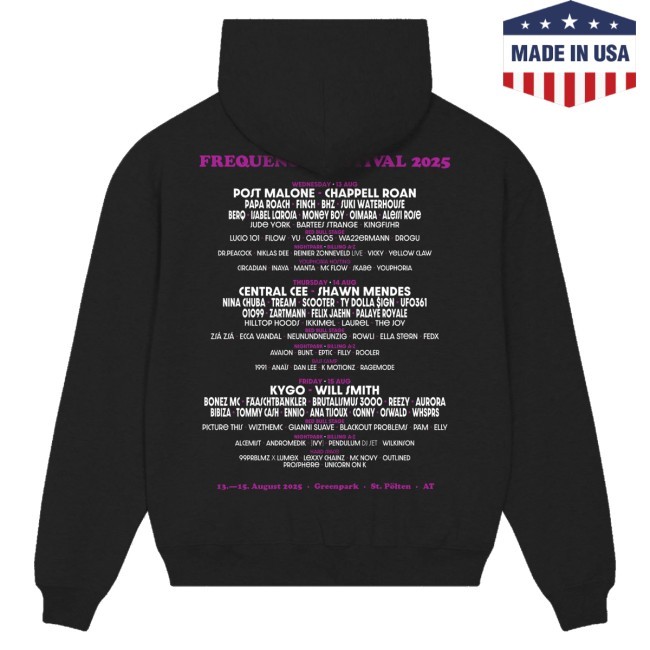 Astronaut Line-Up 2025 T-Shirt, Hoodie, Tank Top, Sweater And Long Sleeve T-Shirt Frequency Festival