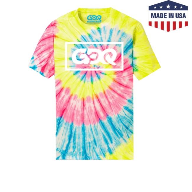 Fangamer Merch Gdq Pixel Perfect Prism Tie Dye T Shirt