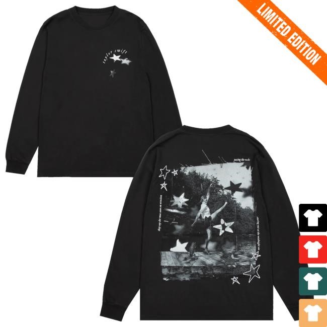 Taylor Swift Merch Store Folklore Album Pacing The Rocks Tee