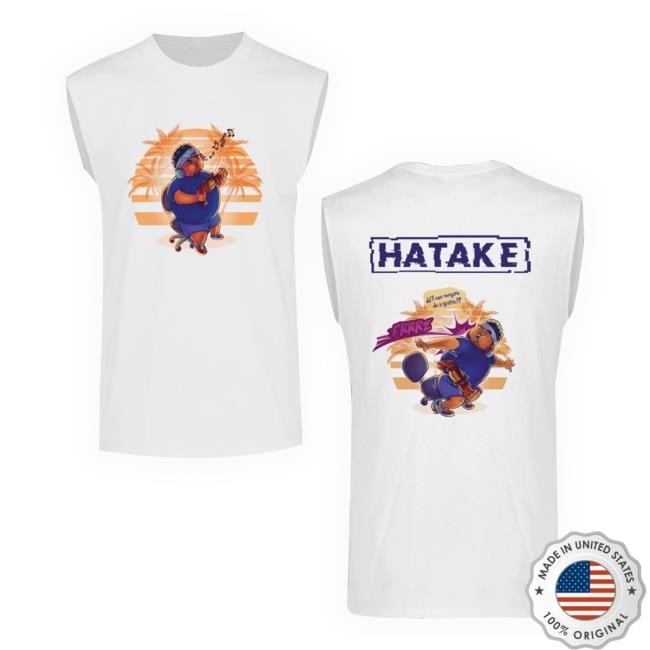 Streamerch Camiseta Tanktop Hatake Gaming Blanca Sweatshirt