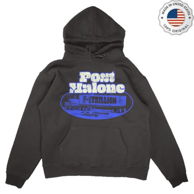 Post Malone Merch F-1 Trillion Tour Tee Shirt