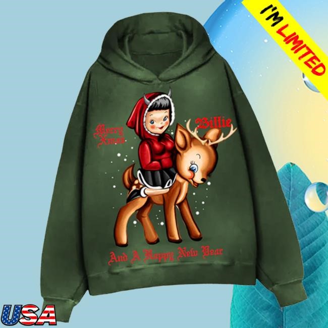 Billie Eilish Merch Store Merry Xmas Tee