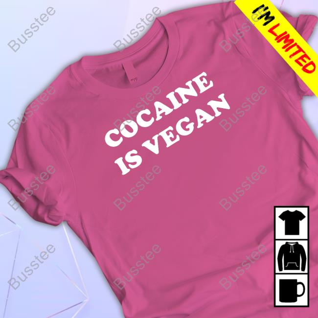 Cocaine Is Vegan New Shirt Cherrykitten Store Cola Is Vegan Y2k