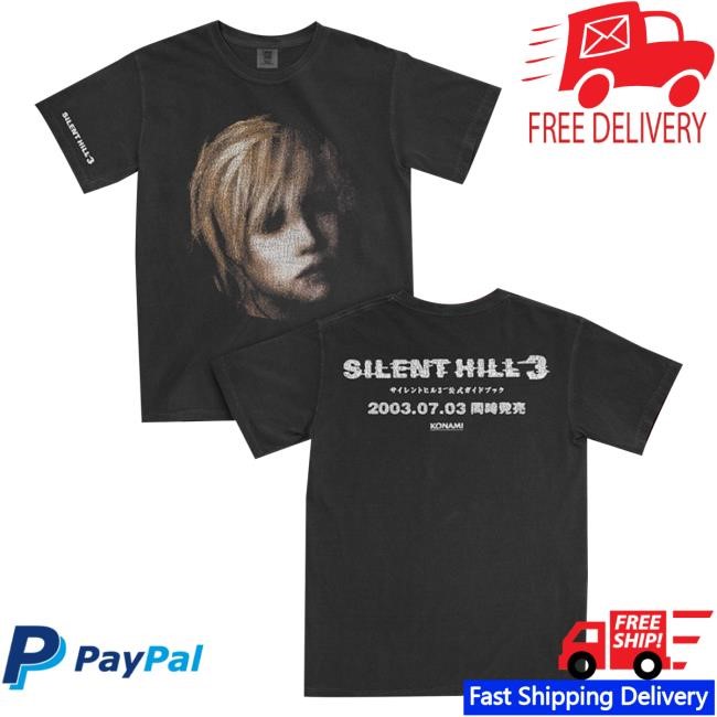 Official Espionage Merch Silent Hill 3 Sh3 Promo Tee Shirt Espionagevr