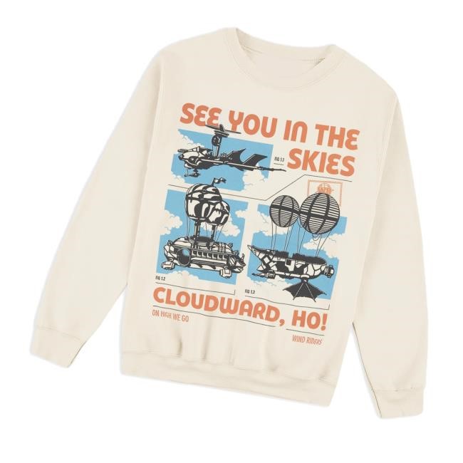 Dropout Merch Store Shop See You In The Skies Hoodie Sweatshirt
