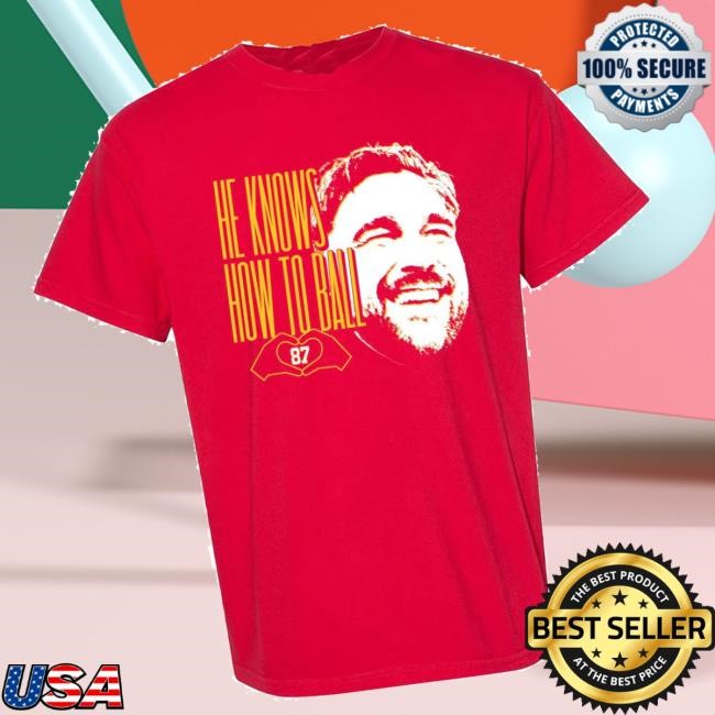 Official Barstoolsports Merch Store He Knows How To Ball Long Sleeve Shirt