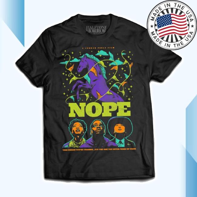 Original Nope Shirts Halftone Horror Shop