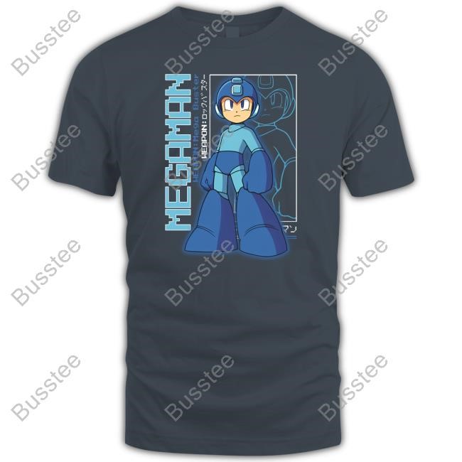 Capcom Megaman Large Print Tee