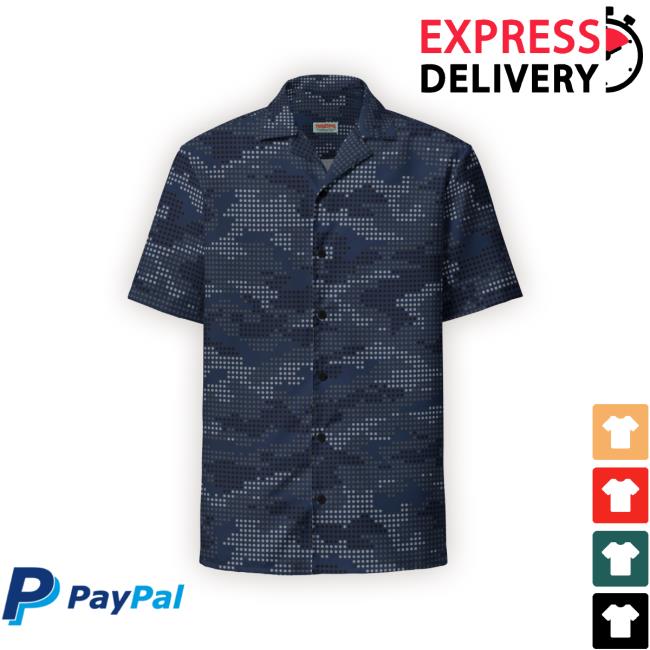 Night Ops Hawaiian Digital Camo Shirts