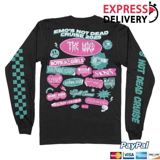 Emosnotdead Merch Store 2025 Lineup Long Sleeve Funny Shirt