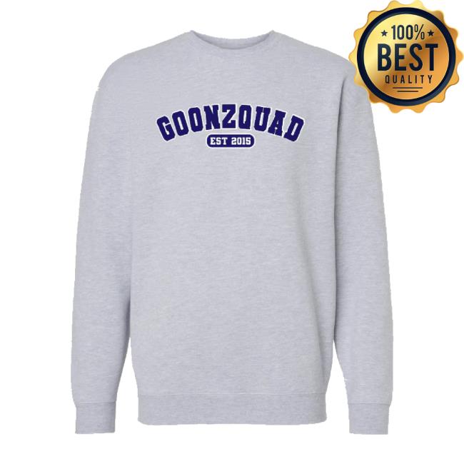 Trending Goonzquad Merch Store Goonzquad College T-Shirt Goonzquad Shop