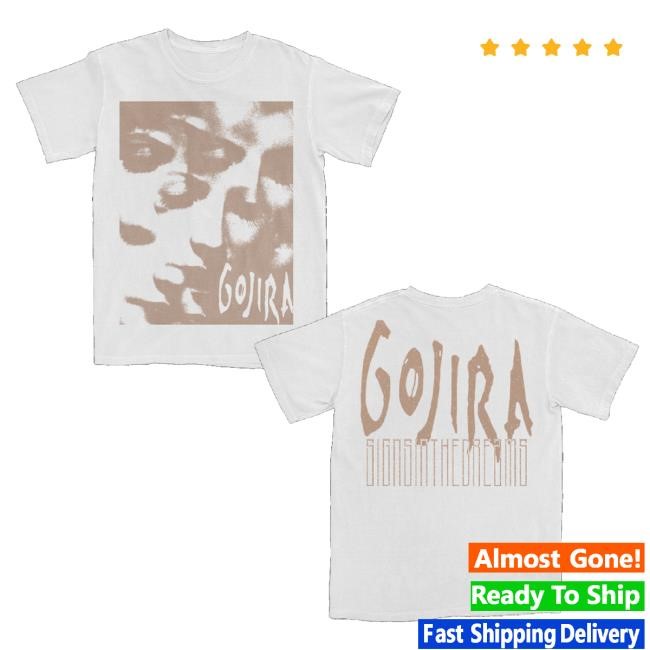 Gojira Merch White Bannon New Shirt