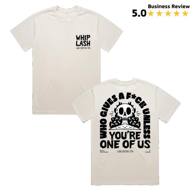 Architects Merch Who Gives A Fuck Natural Long Sleeve T Shirt