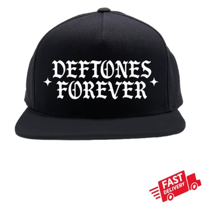 Deftones Shop Deftones Forever Puff Embroidered New Cap