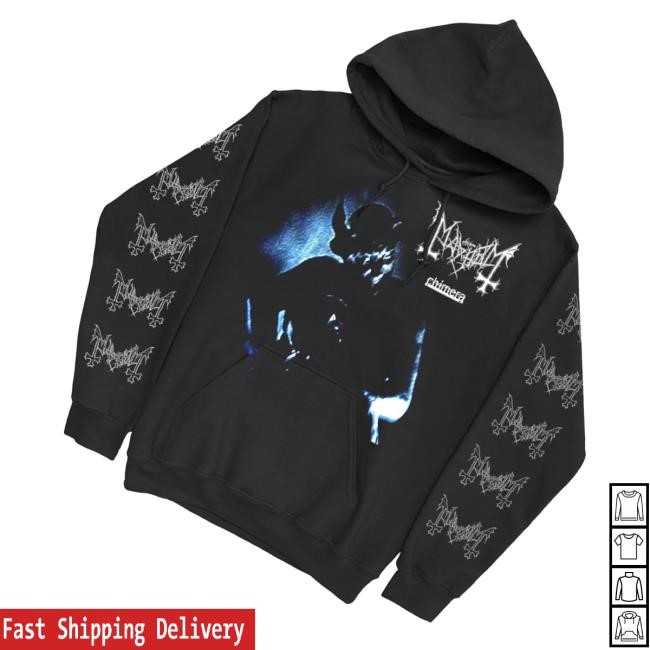 The True Mayhem Merch Chimera Album T-Shirt Black