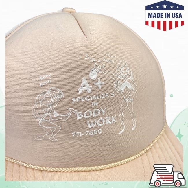 Jerks Store Late 80S Body Work Snapback Hat
