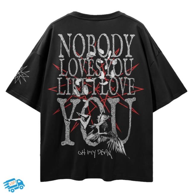 Bring Me The Horizon Merch Post Human Nex Gen Nobody Loves You Black Hoodie Bmthofficial