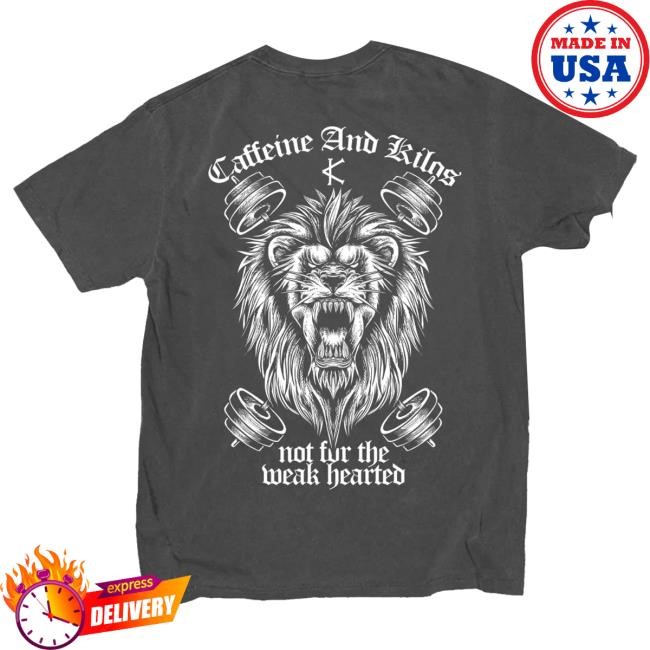 Caffeine And Kilos Official Lion Tank Top