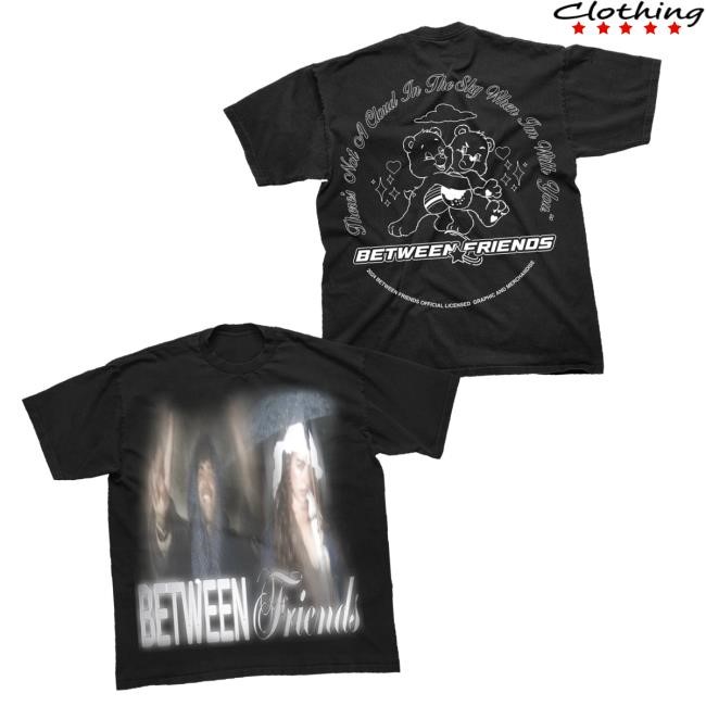 Trending Between Friends Merch Storehaunted T-Shirt Black Long Sleeve Shirt