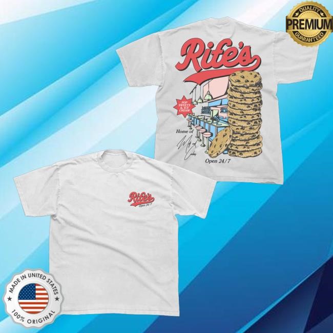 Matt Rife Official Merch Rife's Diner White Basketball Jersey