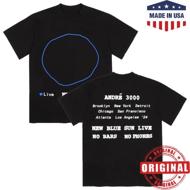 Andre 3000 Merch Store Cactus Nbs Live Orbit Long Sleeve Shirt