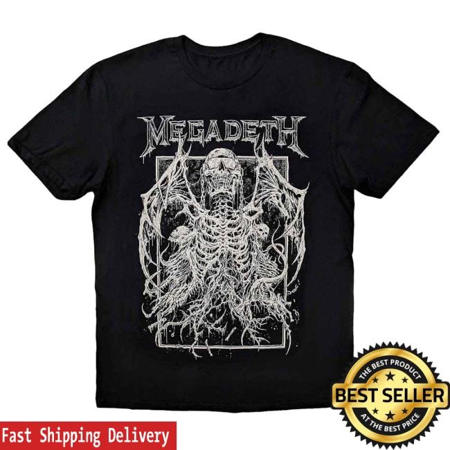 Official Rockabilia Merch Megadeth Vic Rising Tee