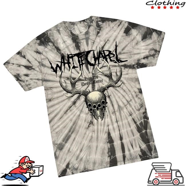 Whitechapel Merch New Merch Store Dissonance Spider Grey Sweatshirt