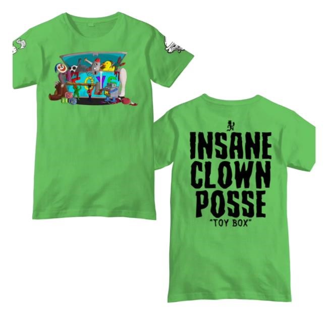 Insane Clown Posse Merch Shop Insane Clown Posse Toy Box Sweatshirt
