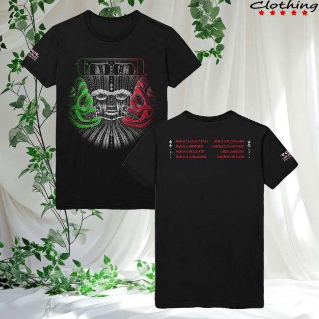 Tool Official Store Tool - South America 2025 Tour New Shirt Version 2