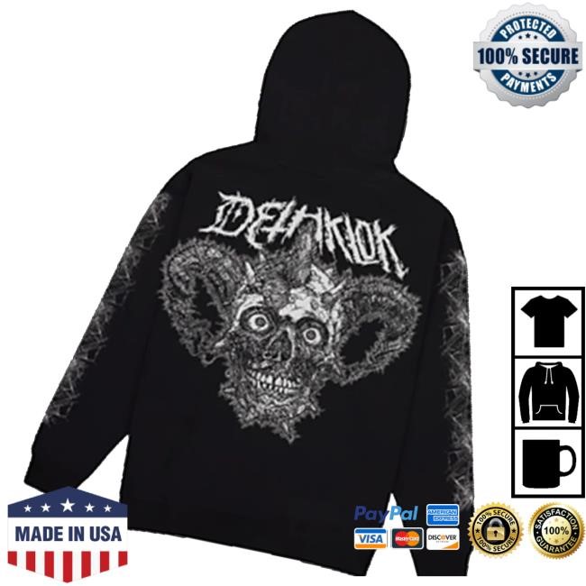 Official Shop Dethklok Merch Caroline Draws Crewneck Sweatshirt
