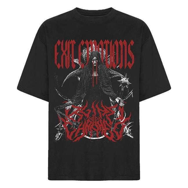 Official Blind Channel Official Merch Limited Edition - Exit Emotions Black Metal Funny Shirt