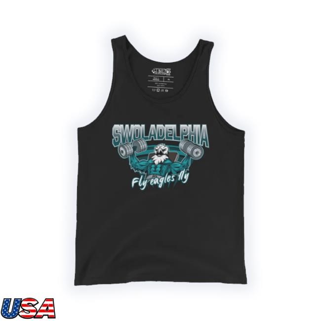 Trending Dommerch Store Swoladelphia Eagles Tank Top Hooded Sweatshirt