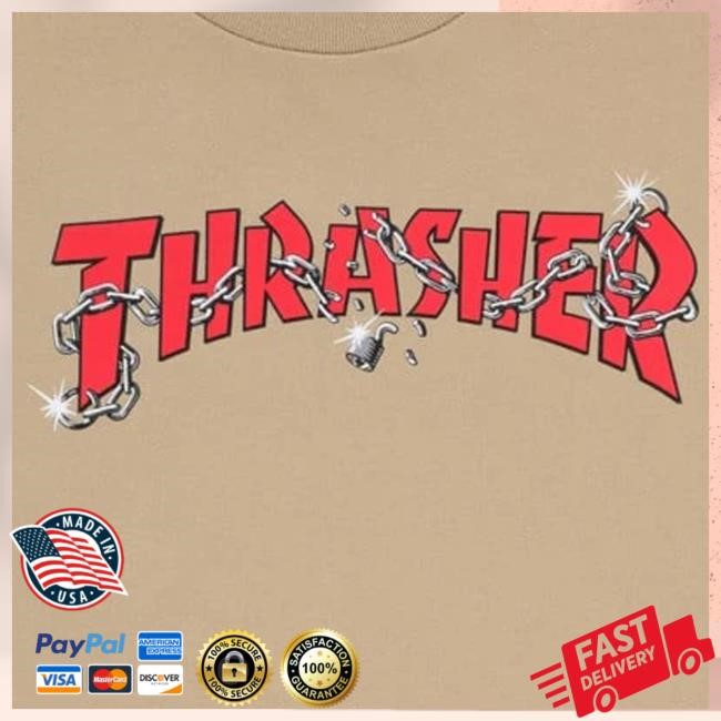 Thrasher Chains By Daniel Shepard Tee