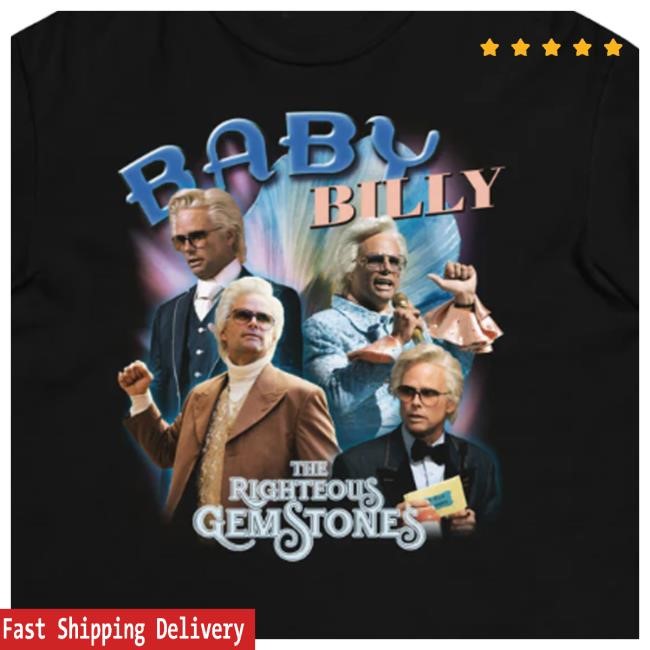 Hbo Merch Shop The Righteous Gemstones Baby Billy Heartthrob Long Sleeve Shirt