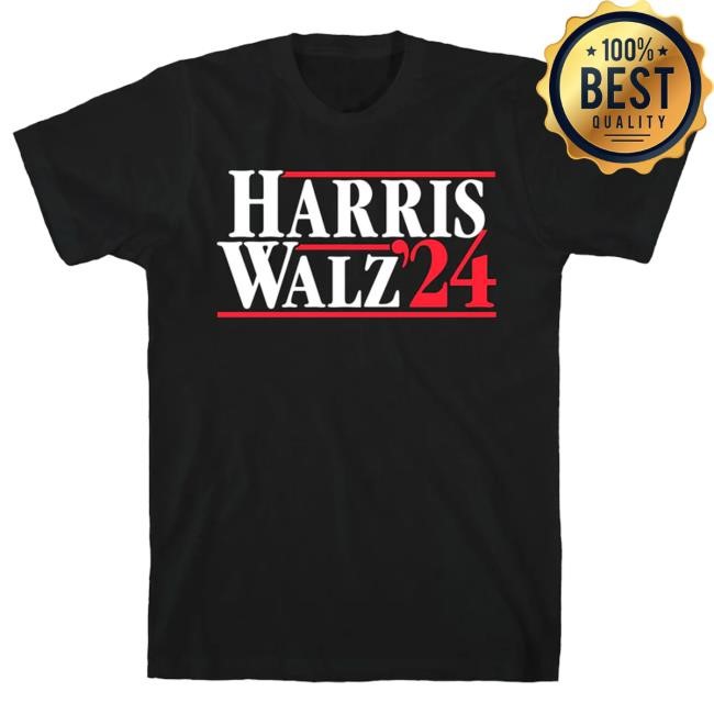 Official Trending Lookhuman Merch Harris Walz 2024 White Tee