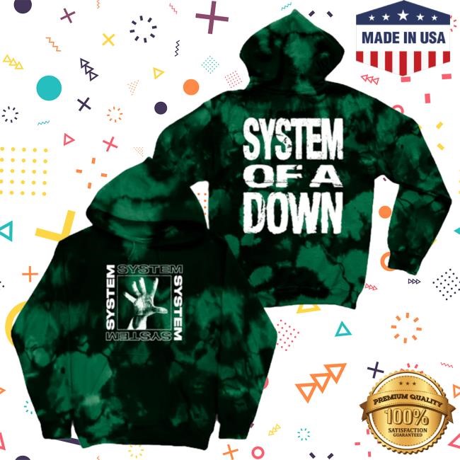 Trending Systemofadown Merch Self-Titled Dyed Hooded Sweatshirt