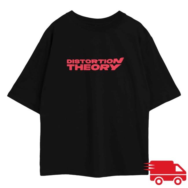 Tape B Store Merch Shop Distortion Theory Black T-Shirt