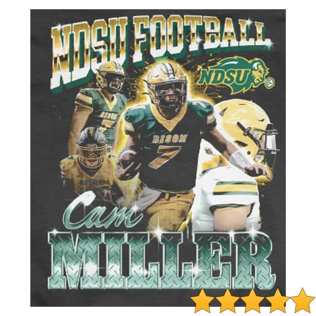 Official Nil Merch Exclusive Release Cam Miller 90'S Black Tee Shirt