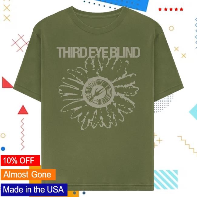 Third Eye Blind Merch Third Eye Blind Green T-Shirt