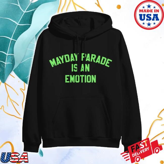 Official Is An Emotion Black New Shirt Mayday Parade Shop Merch Store
