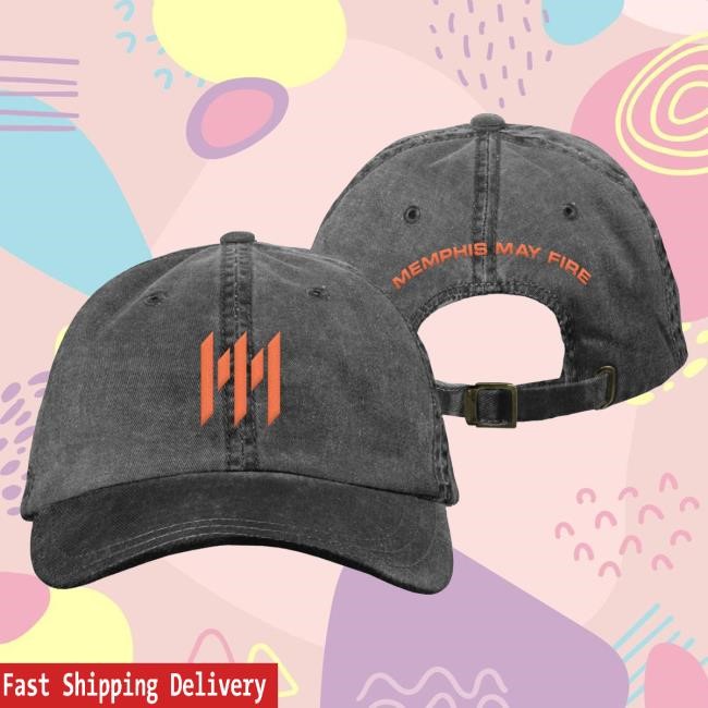 Original Merchnow Merch Store Memphis May Fire Emblem Pigment Black Dad classic cap