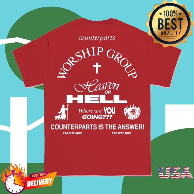 Purenoise Store Counterparts Worship Group Antique Cherry Tank Top