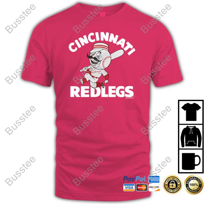 Homage Store Cincinnati Redlegs Long Sleeve T Shirt