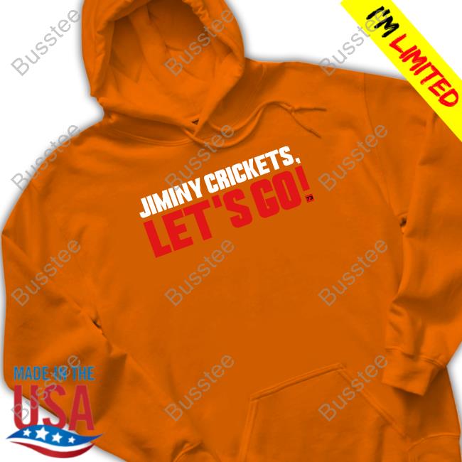 Jiminy Crickets Let's Go Sweatshirt Everything Hockey Jiminy Crickets Let's Go Shirts