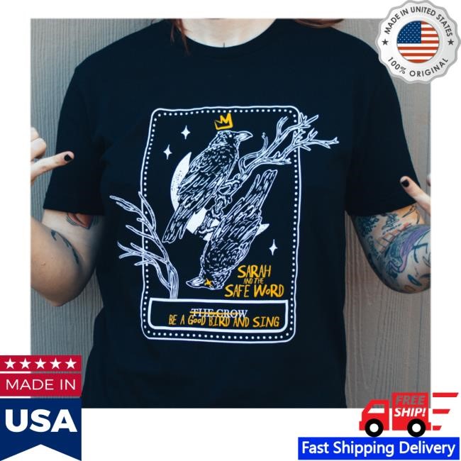 Sarah And The Safe Word Crow Tarot Crewneck Sweatshirt