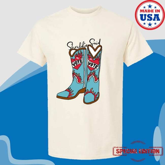 Social Goods Merch Should've Said Vote Shirt