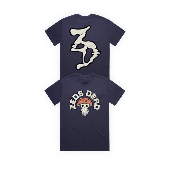 Official Zeds Dead - I'm Cute - Navy Blue Funny Shirt