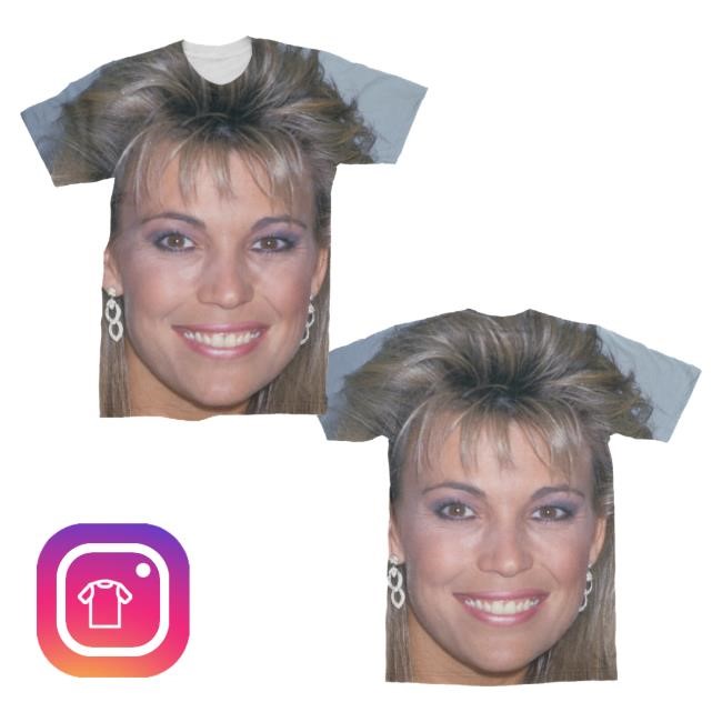 Subliworks Merch Vanna White Big Face Sweatshirt