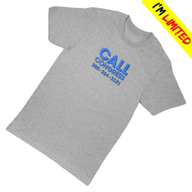Official Crooked Store Merch Call Now Call Congress Unisex Shirt