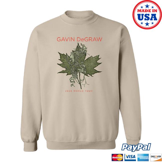 Original Gavin Degraw Us Maple Leaf Sweater Gavin Degraw Shop